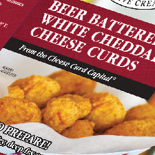 Beer Battered frozen Cheese Curds